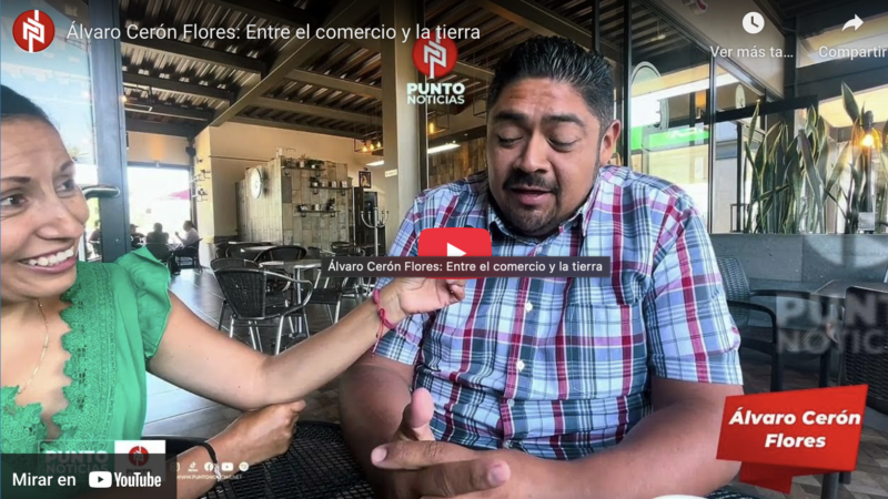 Álvaro Cerón Flores: Entre el comercio y la tierra